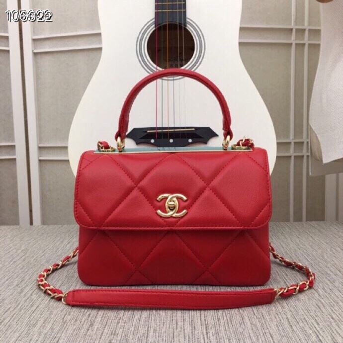 Ch**el top handle bags